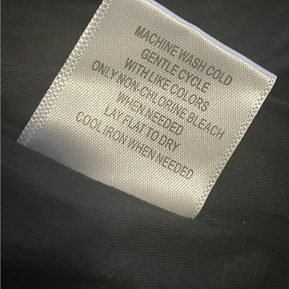 😍 ModCloth Black L Community Brunch Shirt Dress Worn 1X Afternoon in Paris Dog - Picture 5 of 6